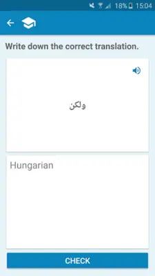 Arabic-Hungarian Dictionary android App screenshot 3